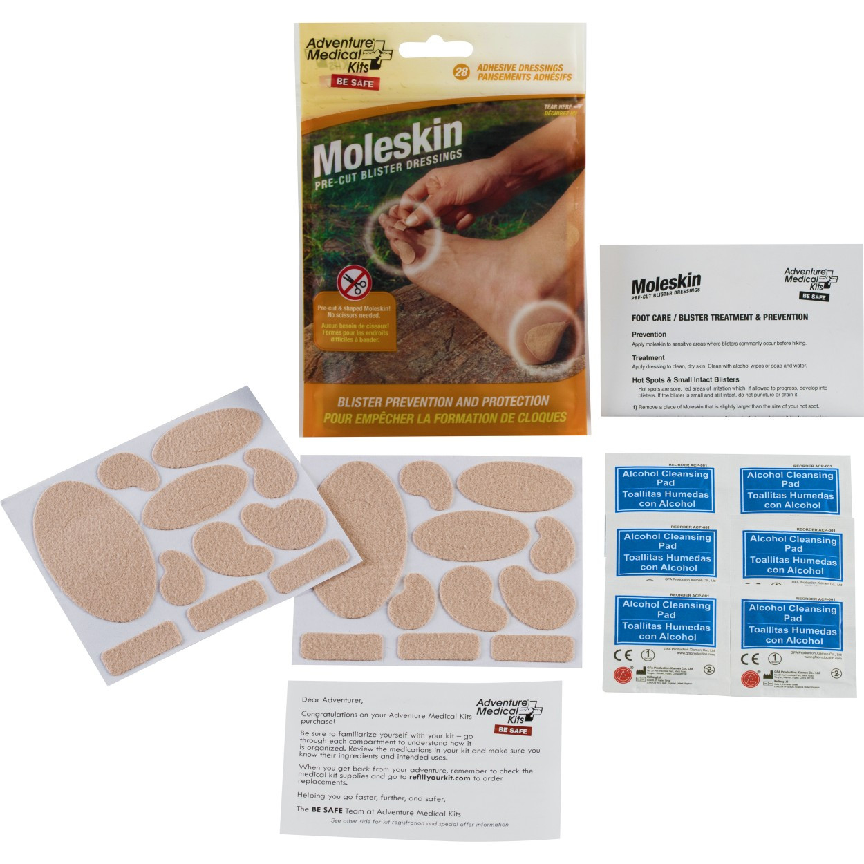 FEsports Moleskin Blister Prevention Kit