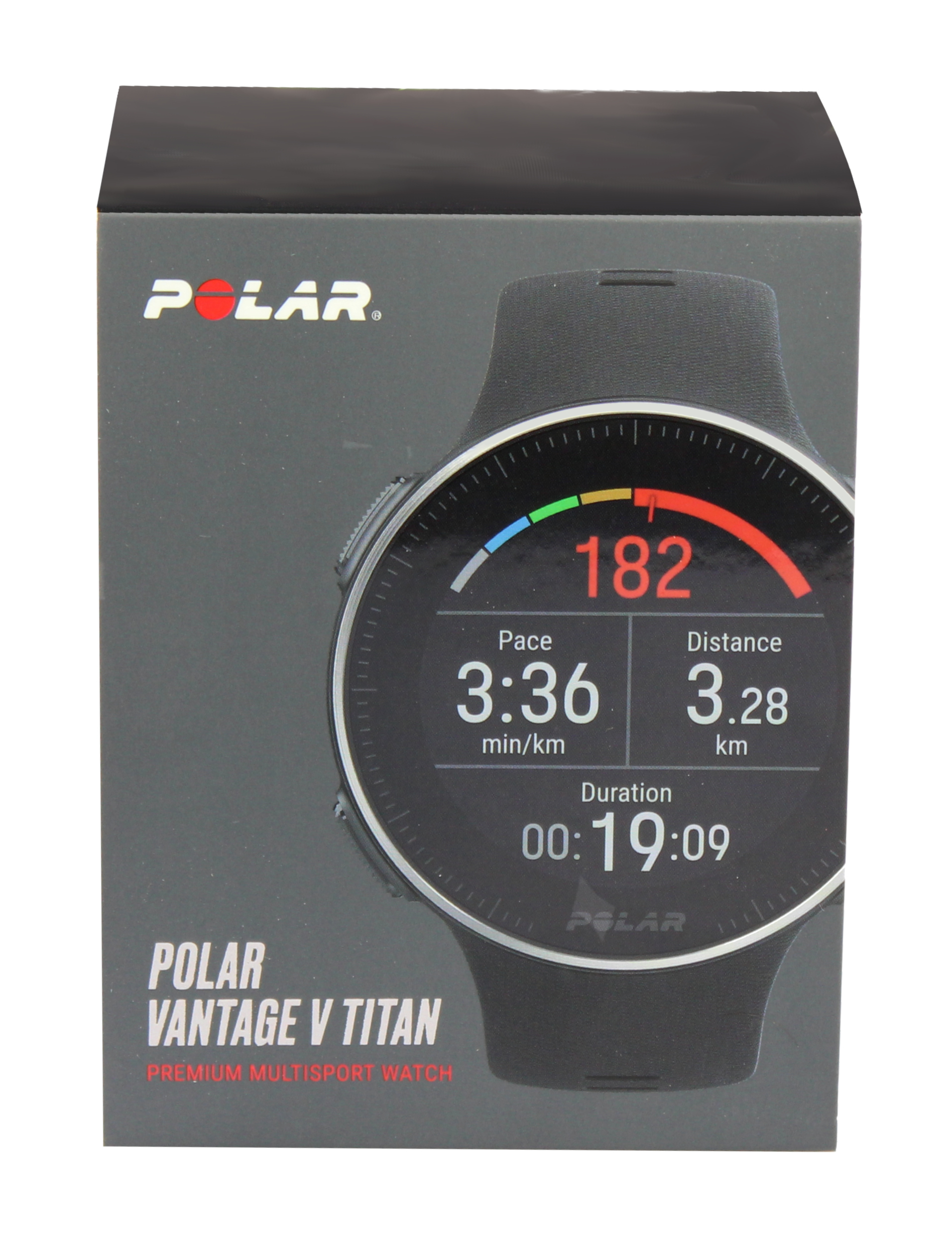 Polar Vantage V Titan Premium HR GPS/GLONASS Multisport Watch Blk