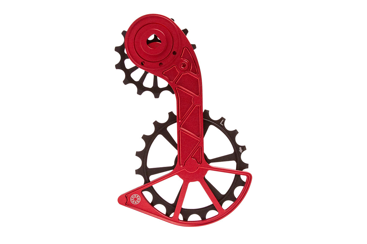FEsports KOGEL KOLOSSOS Oversized Pulley Cage SRAM eTap AXS Red