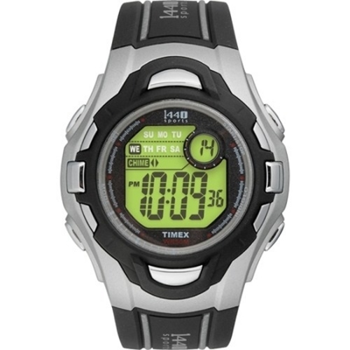 FEsports Timex 1440 Sports Watch (Black/Silver)