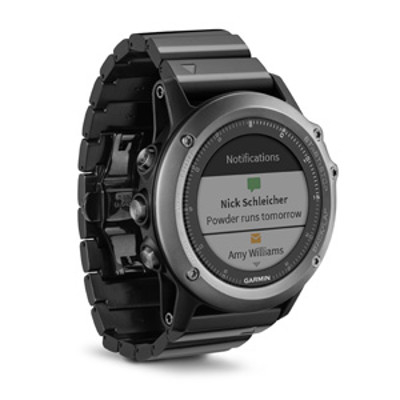 FEsports Garmin Fenix 3 Multisport GPS GLONASS Watch Sapphire Stainless