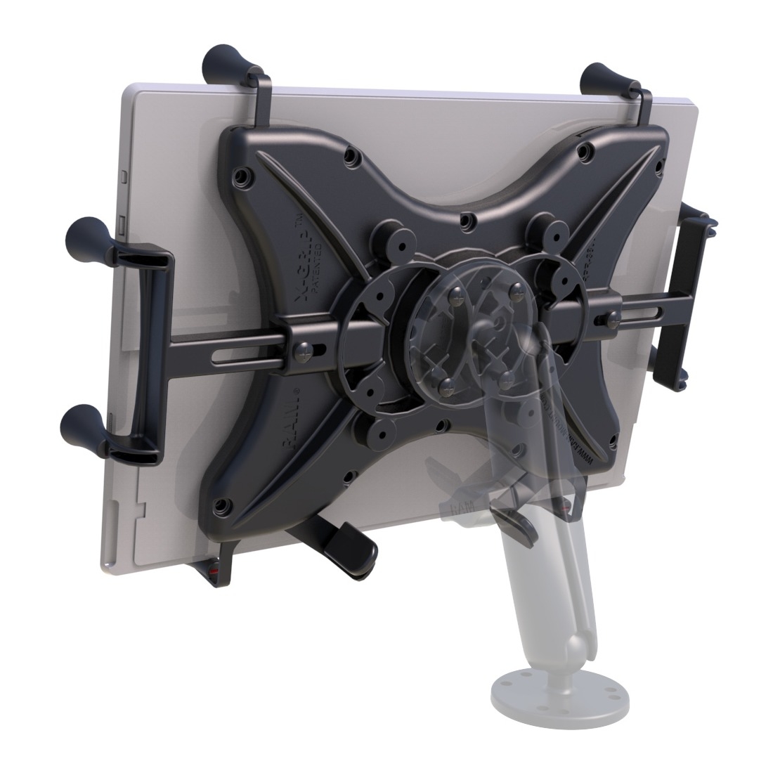 FEsports | RAM Mounts - Handlebar Mounting Kit - for 12-inch Tablets
