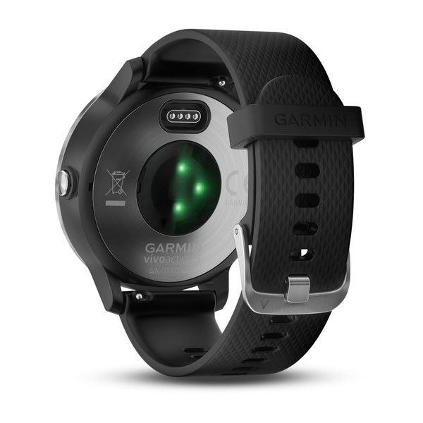 garmin vivoactive 3 black with stainless hardware