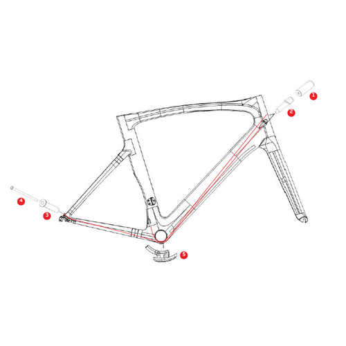 FEsports BB Cable Guide Mechanical Routing